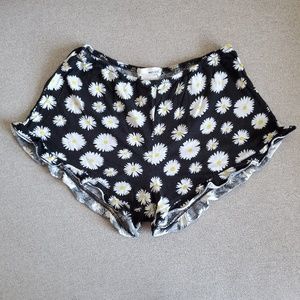 Flower Print Shorts